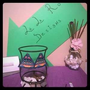 Handmade Triangle Earrings